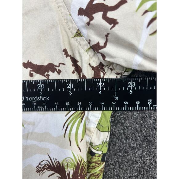Box Lunch Scooby-Doo Mystery Machine Tropical Button Front Camp Shirt Mens Sz L - Picture 7 of 7